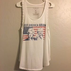LIKE NEW GOLDEN GIRLS Women’s tank top! Size XL!